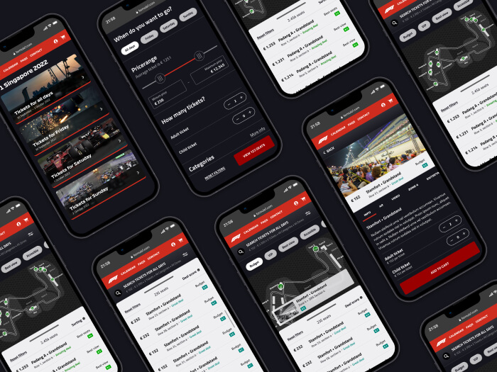 F1 Ticket System Concept